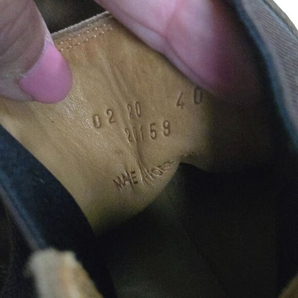 NDC Made By Hand Sacchetto L Chelsea Cognac Boots Size 40 - Picture 9 of 9